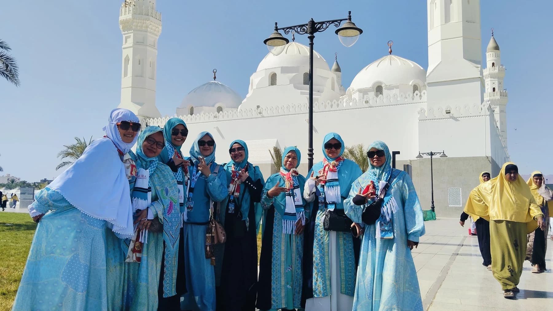 Dokumentasi jemaah di Ziarah Madinah