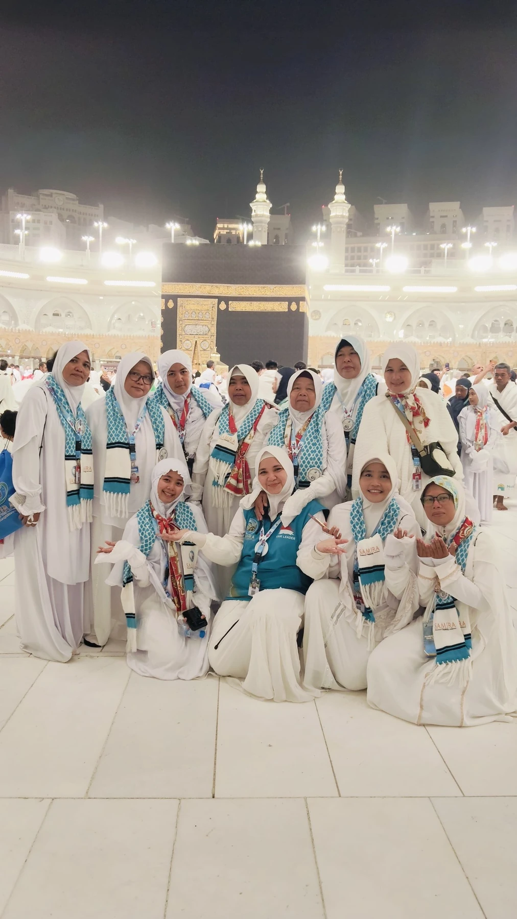 Jemaah wanita di Masjidil Haram